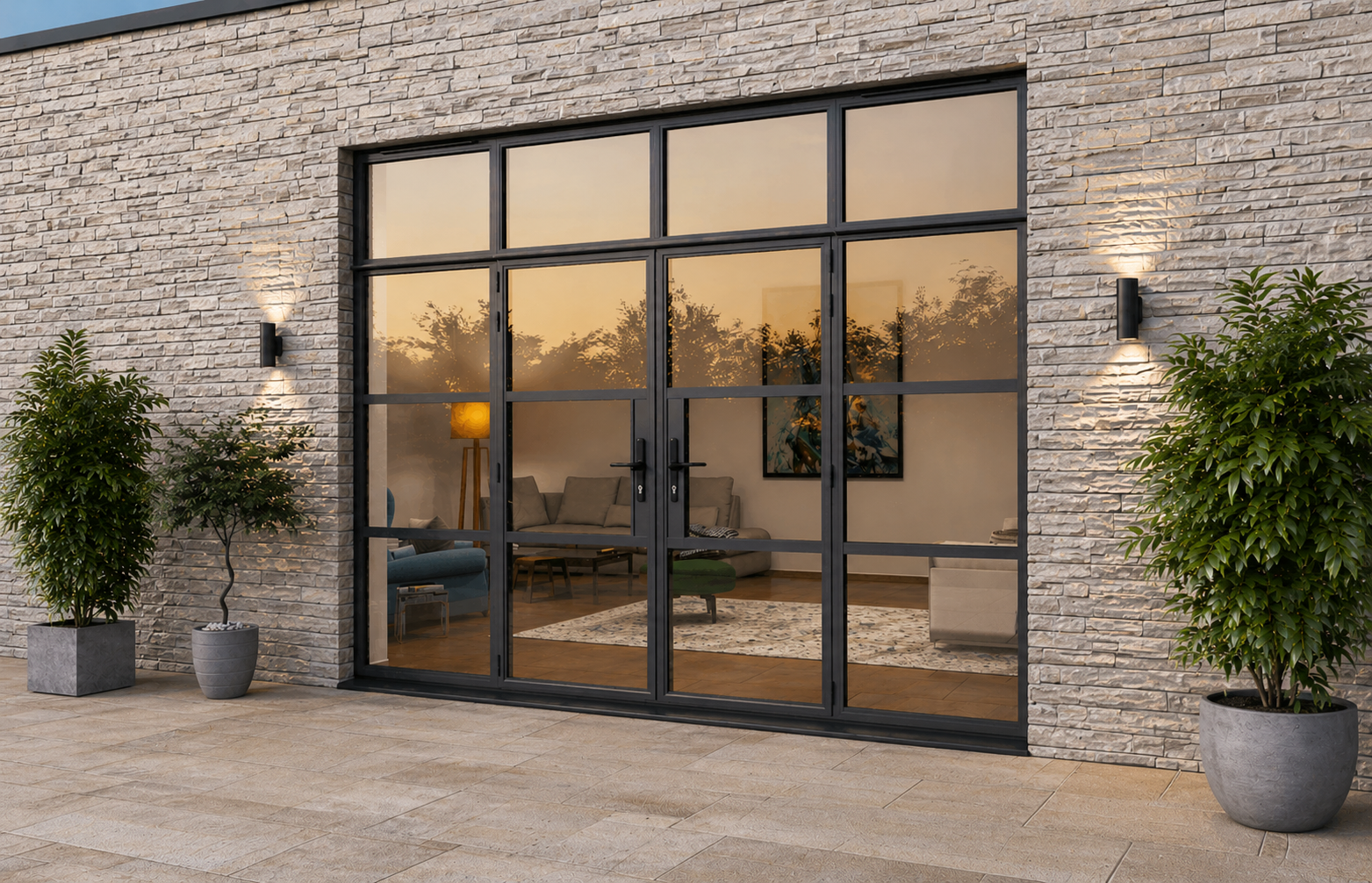 Ready-made Sheerline Classic external aluminium Heritage doors