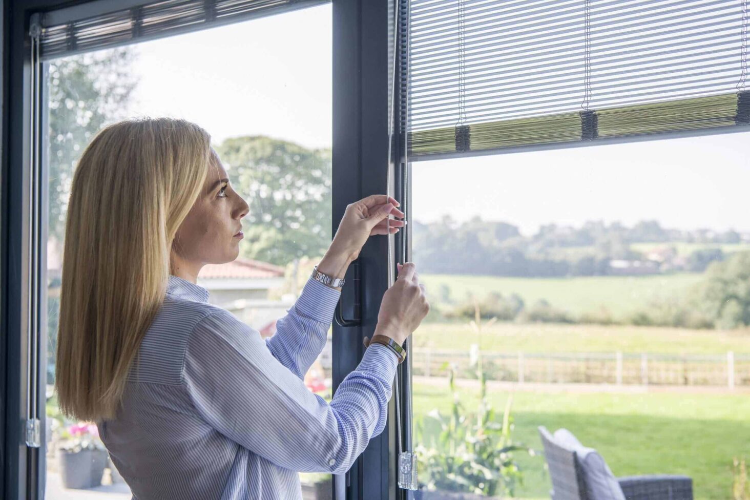 Built in Blinds for Sliding Patio Doors
