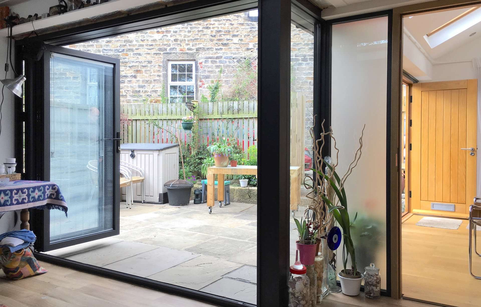 Open Bifolding doors Addingham