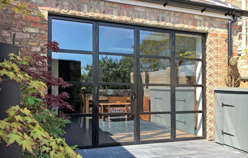 Steel replacement industrial style heritage doors York Heritage Doors Wetherby