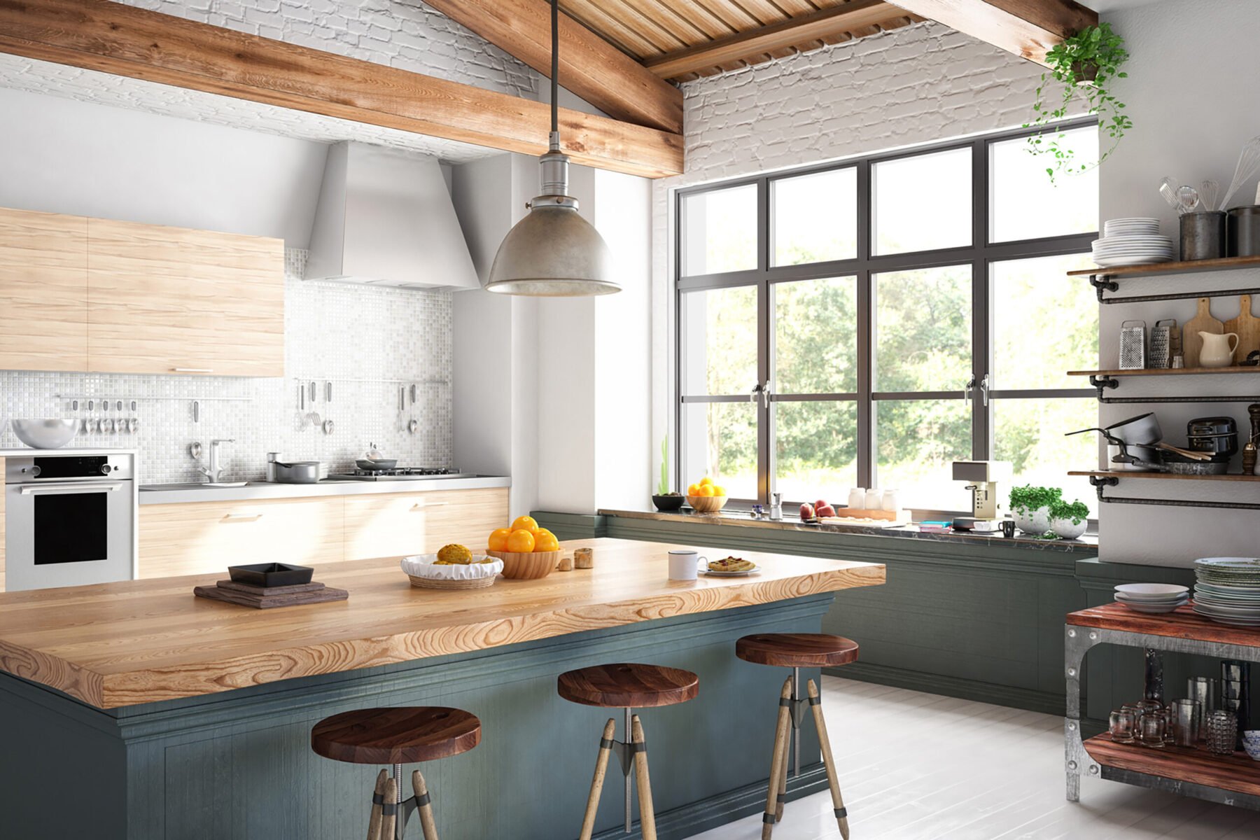 Classic Heritage aluminium windows in anthracite, complementing slimline heritage doors