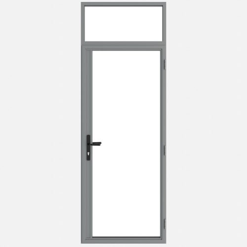 Classic Heritage Single Door Top Light No Bars Squirrel Grey