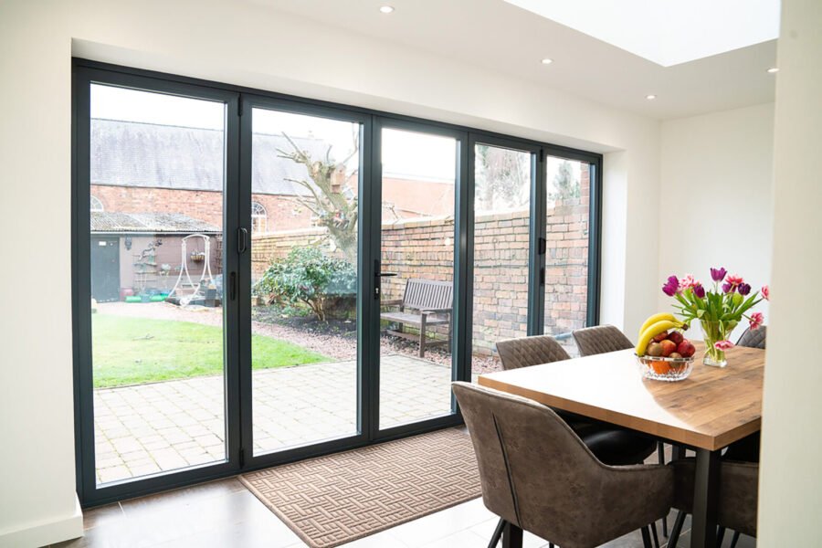 Prestige Bi-fold 5 Pane Interior – Anthracite