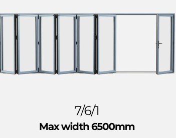 Bifold door 7/6/1