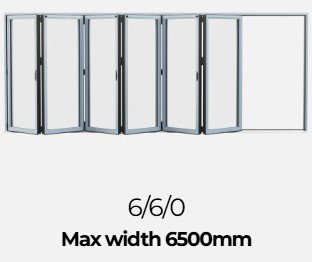 Bifold door 6/6/1
