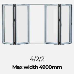 Bifold door 4/2/2
