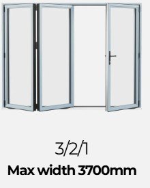 Bifold door 3/2/1
