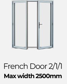 Bifold door 2/1/1