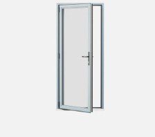 Sheerline Prestige single door configuration 1/1/0