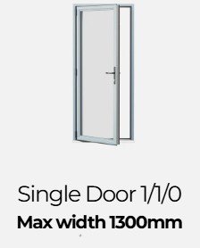 single door