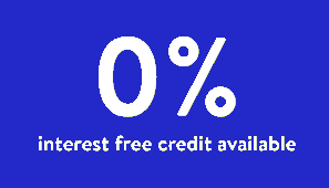 0% interest free credit available