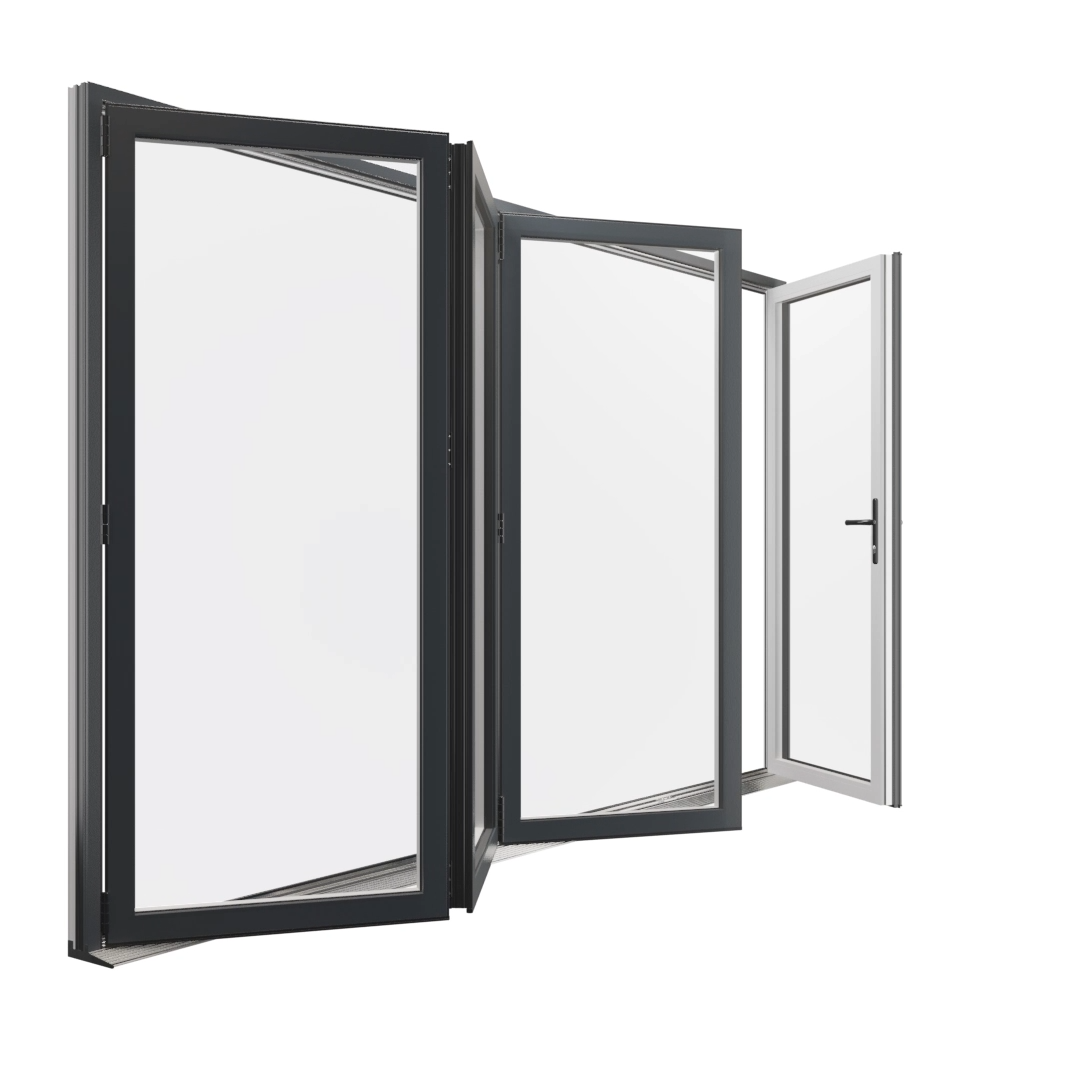 Prestige bifolding door bringing the outside in