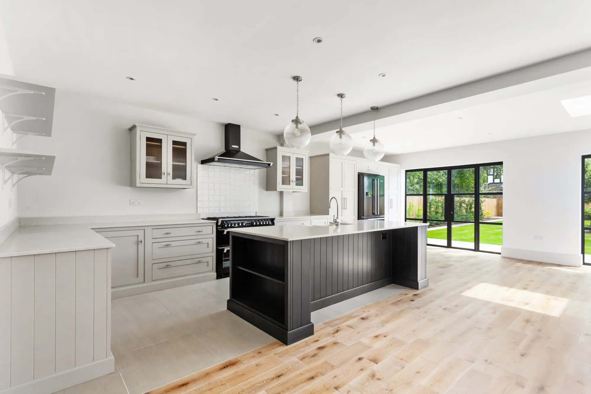 Heritage aluminium windows and doors at Anna Kind's Battersea home