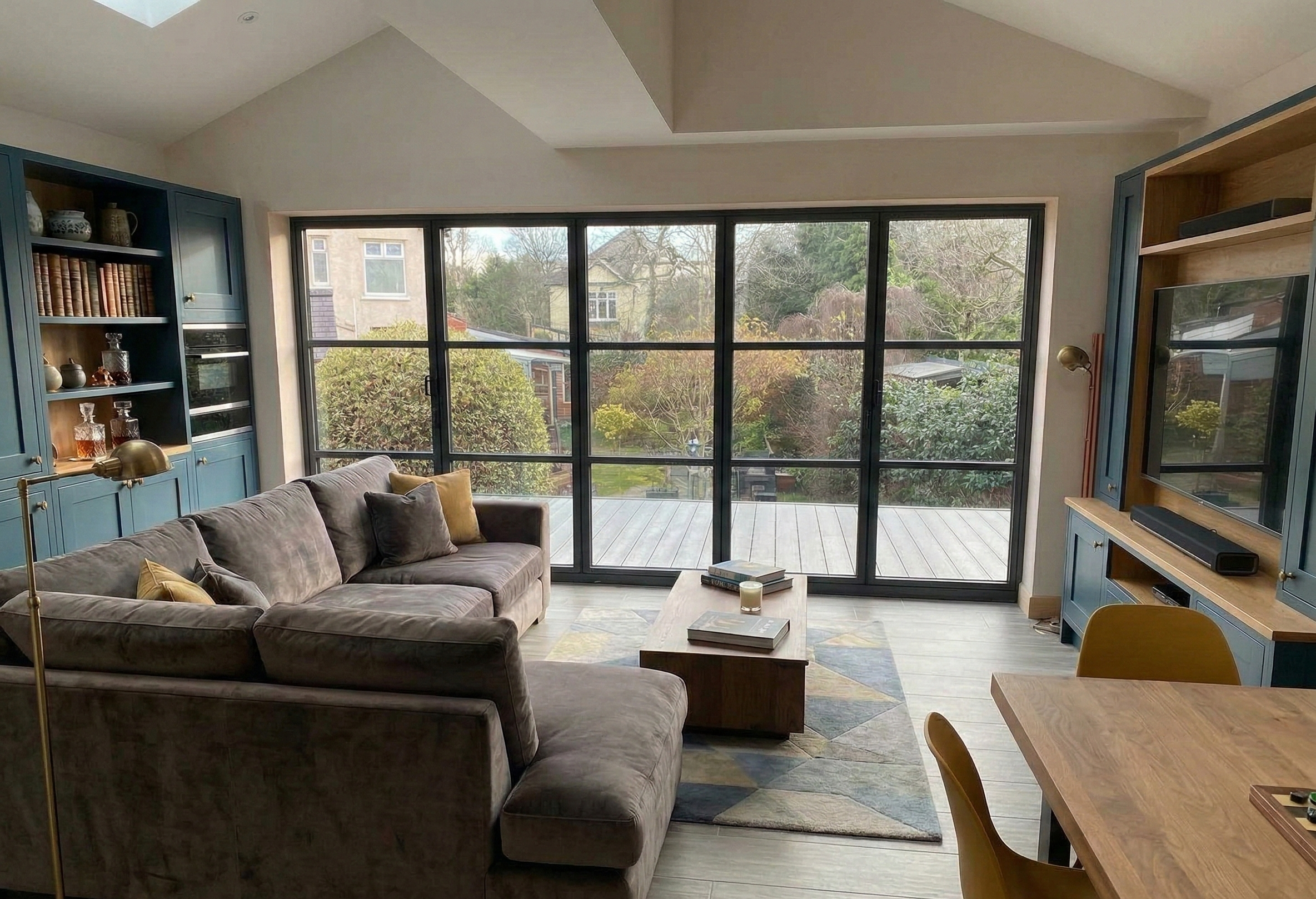 Steel look Heritage bifolding door