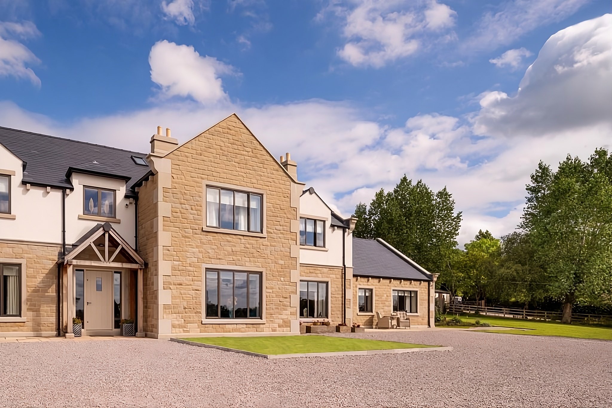 North Rigton, Barn Conversion - Aluminium Glazing