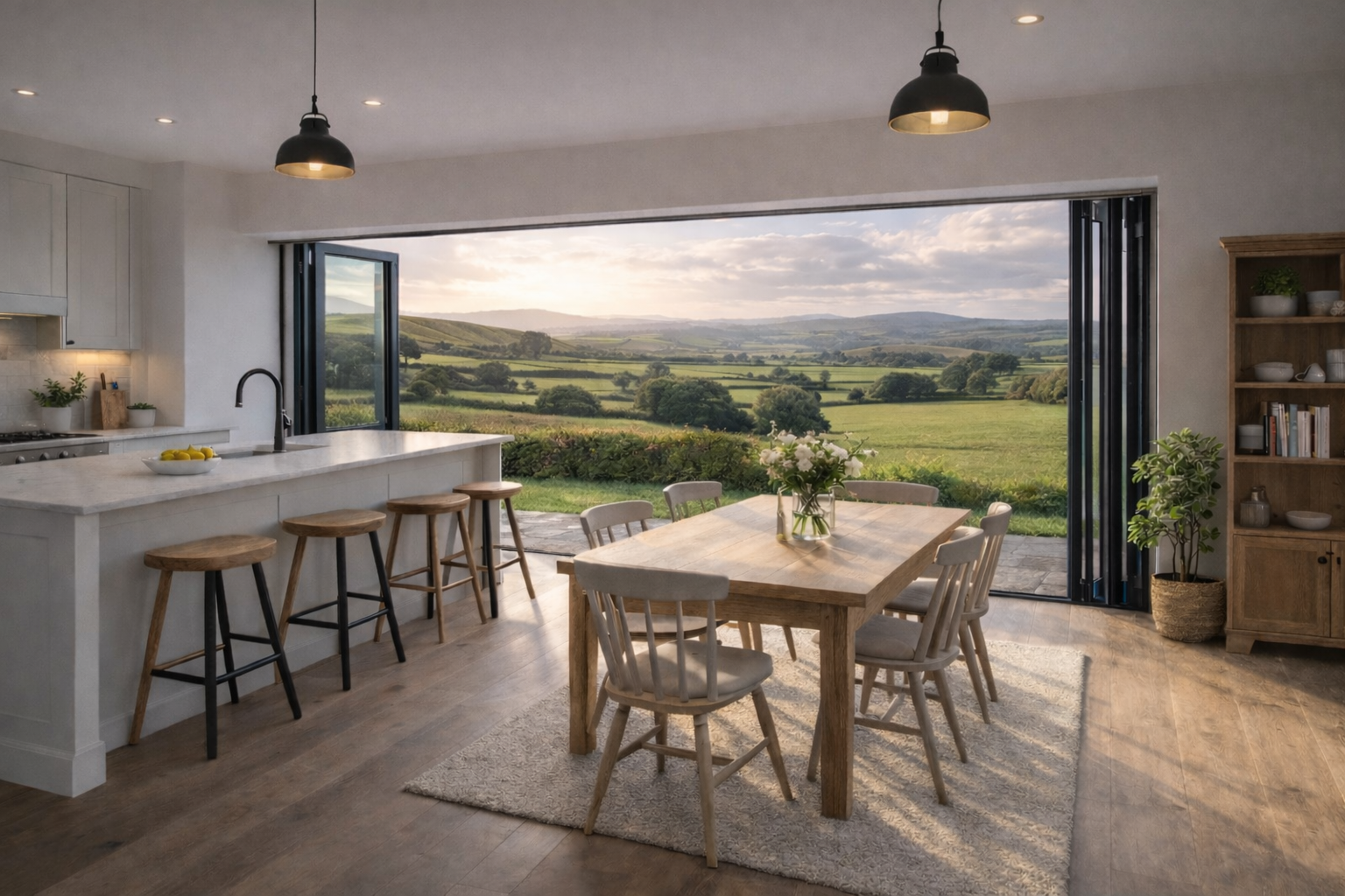Visofold 6000 Bifolding Doors