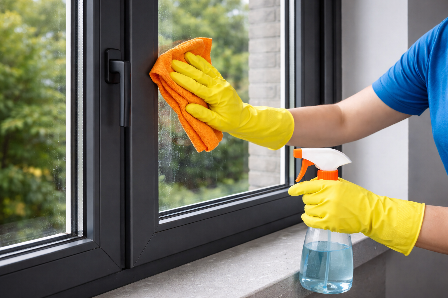 Cleaning your windows and doors