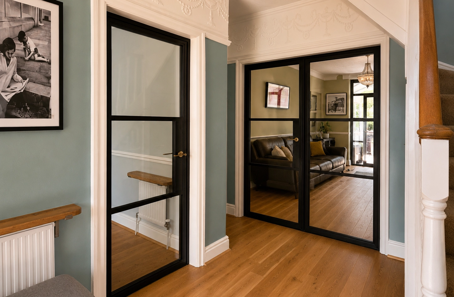 Heritage single and double doors installed in home at Kirk Ella