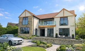 A detached 1970s property in Ilkley - Aluminium Windows and Doors
