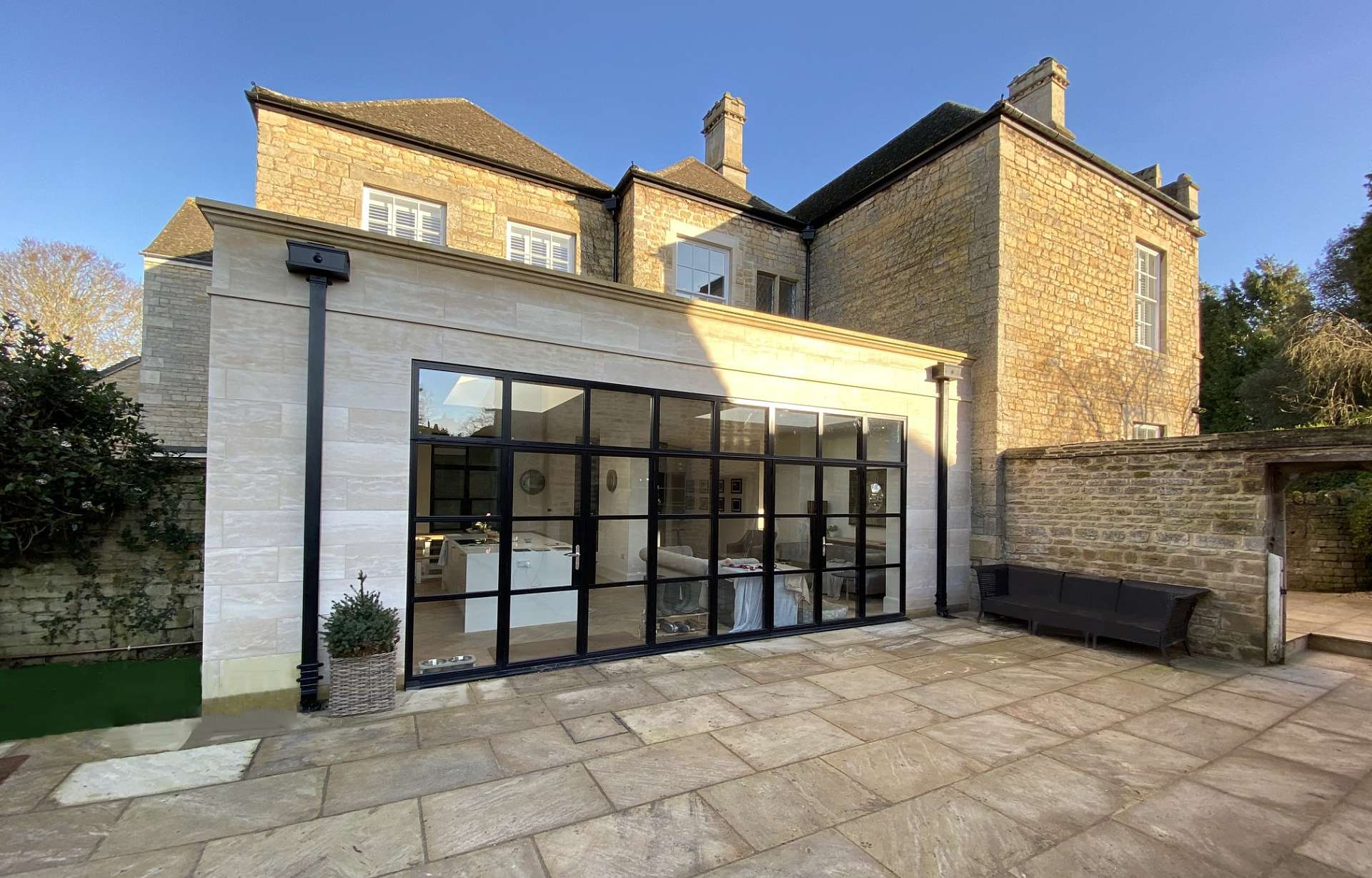 Heritage glazing at Grade II listed Kingsley House, Stamford