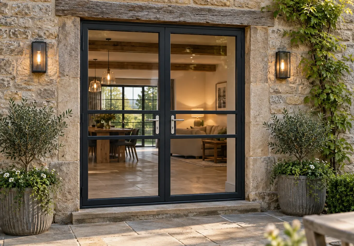 Heritage 60 doors in Listed Building